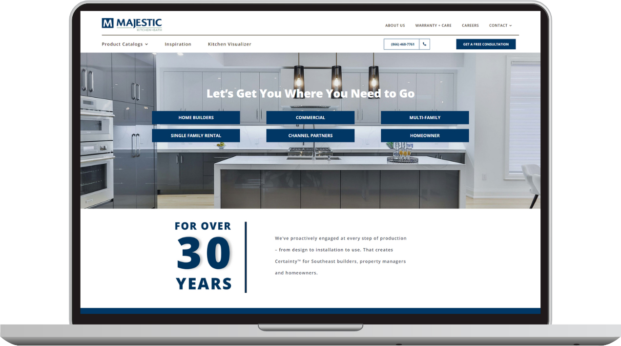 Majestic Kitchen Bath GM Web Services   Majestic Feature Image On Blog Page 