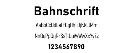 Bahnschrift-Font-Card