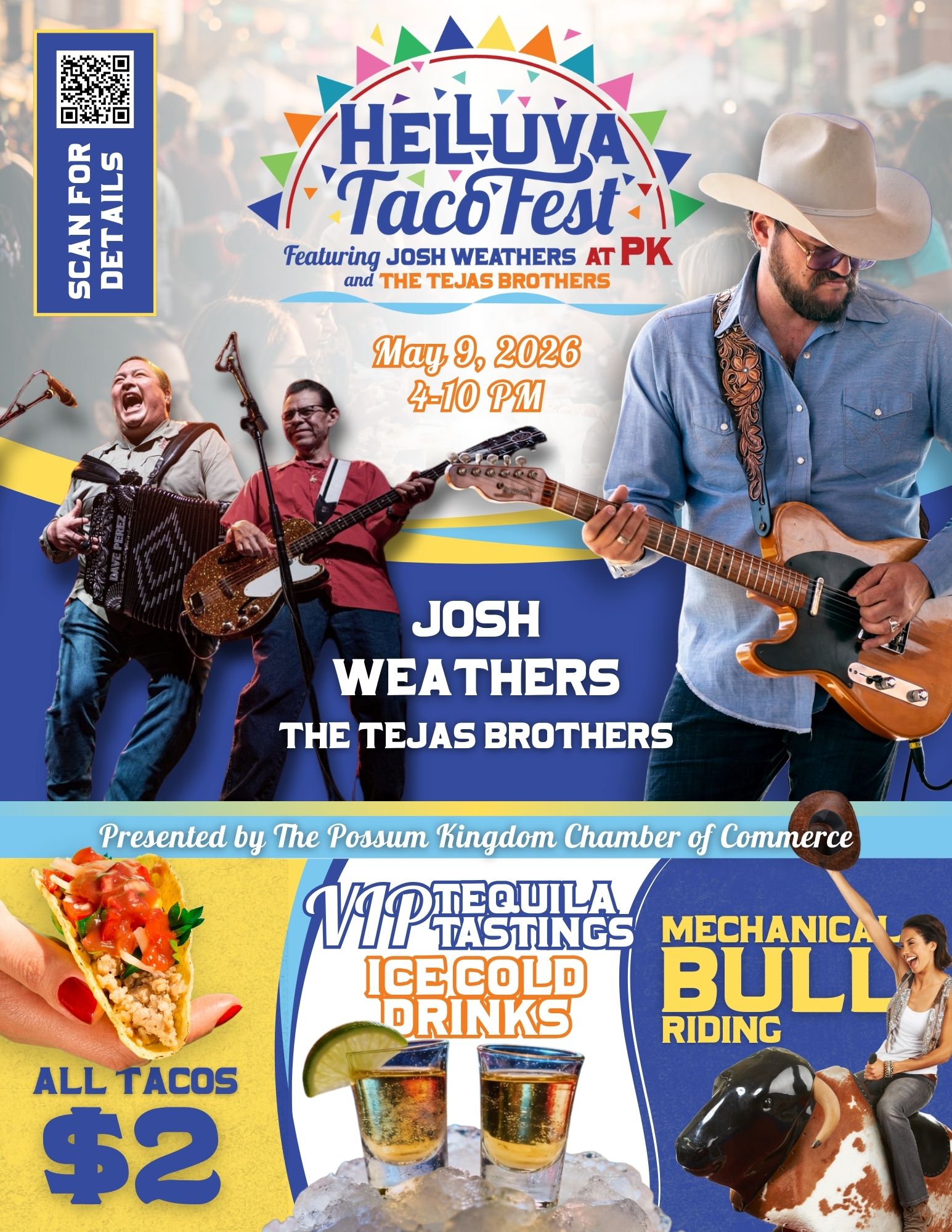 Helluva Taco Fest at PK General Flyer