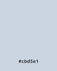 #cbd5e1 Light gray-blue background with hex code #cbd5e1, ideal for website design.
