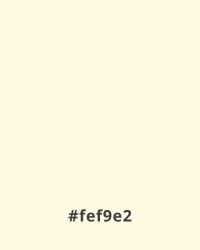 Cream-colored background with hex code #fef9e2, ideal for minimalist website design.